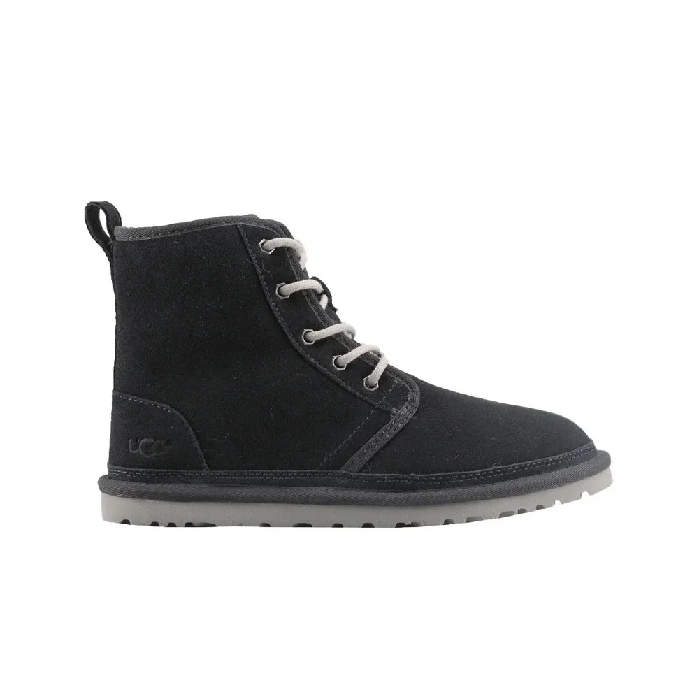 UGG HARKLEY Mens Size 5 Boots‎ True Navy Blue Shearling 1016472 NEW